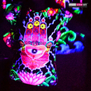 "The Hand" UV Black Light Fluorescent Glow All Over Full Print Womens T-shirt
