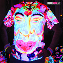 "Chillin' Sun" UV Black Light Fluorescent Glow All Over Full Print Mens T-shirt "Chillin' Sun" UV Black Light Fluorescent Glow All Over Full Print Mens T-shirt
