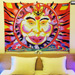 "Chillin' Sun" UV Black Light Fluorescent Backdrop / Wall Hanging