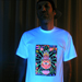 "The Hand" Men's UV-blacklight & Glow-in-the-dark T-shirt