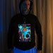 "Merlin" Men's UV-blacklight & Glow-in-the-dark Hoodie