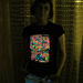 "Mushrooms" Women's UV-blacklight & Glow-in-the-dark T-shirt